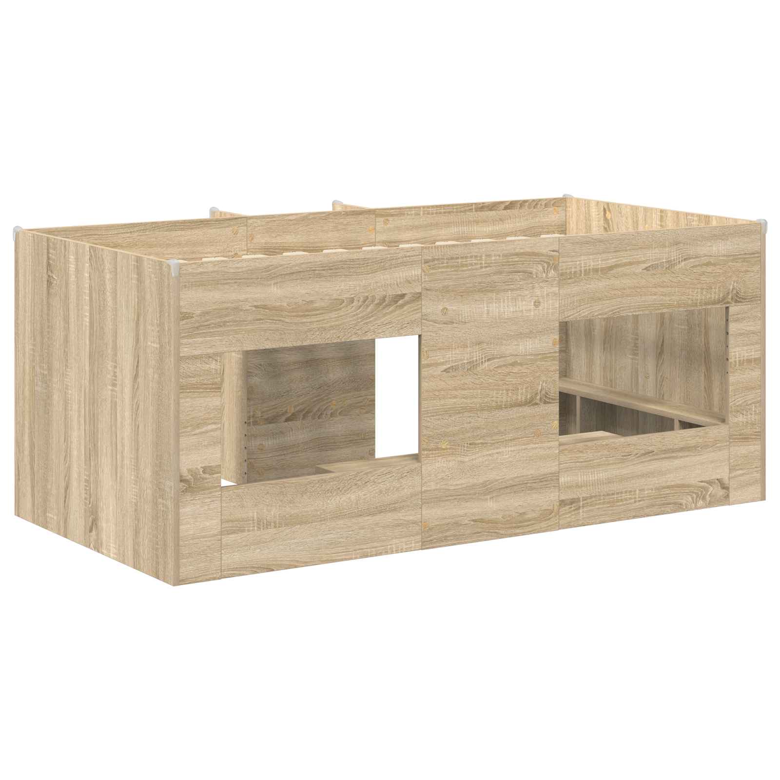 Dětská vysoká postel 2 pcs Sonoma 163 x 101,1 x 68,5 cm - obrázek 5