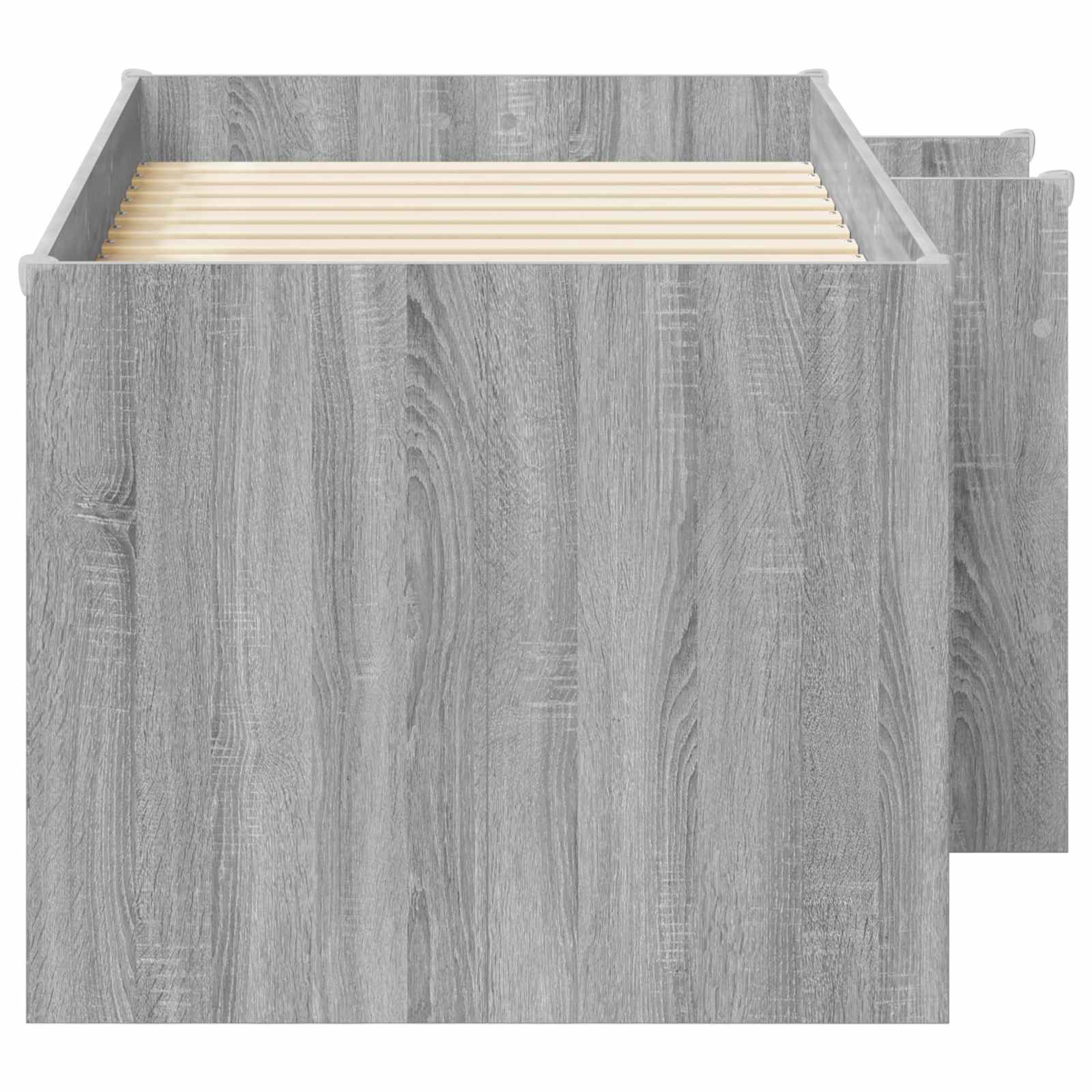Dětská vysoká postel 2 pcs Šedý Sonoma 163 x 101,1 x 68,5 cm - obrázek 4