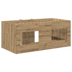 Dětská vysoká postel 2 pcs Dub artisan 163 x 101,1 x 68,5 cm - obrázek 5