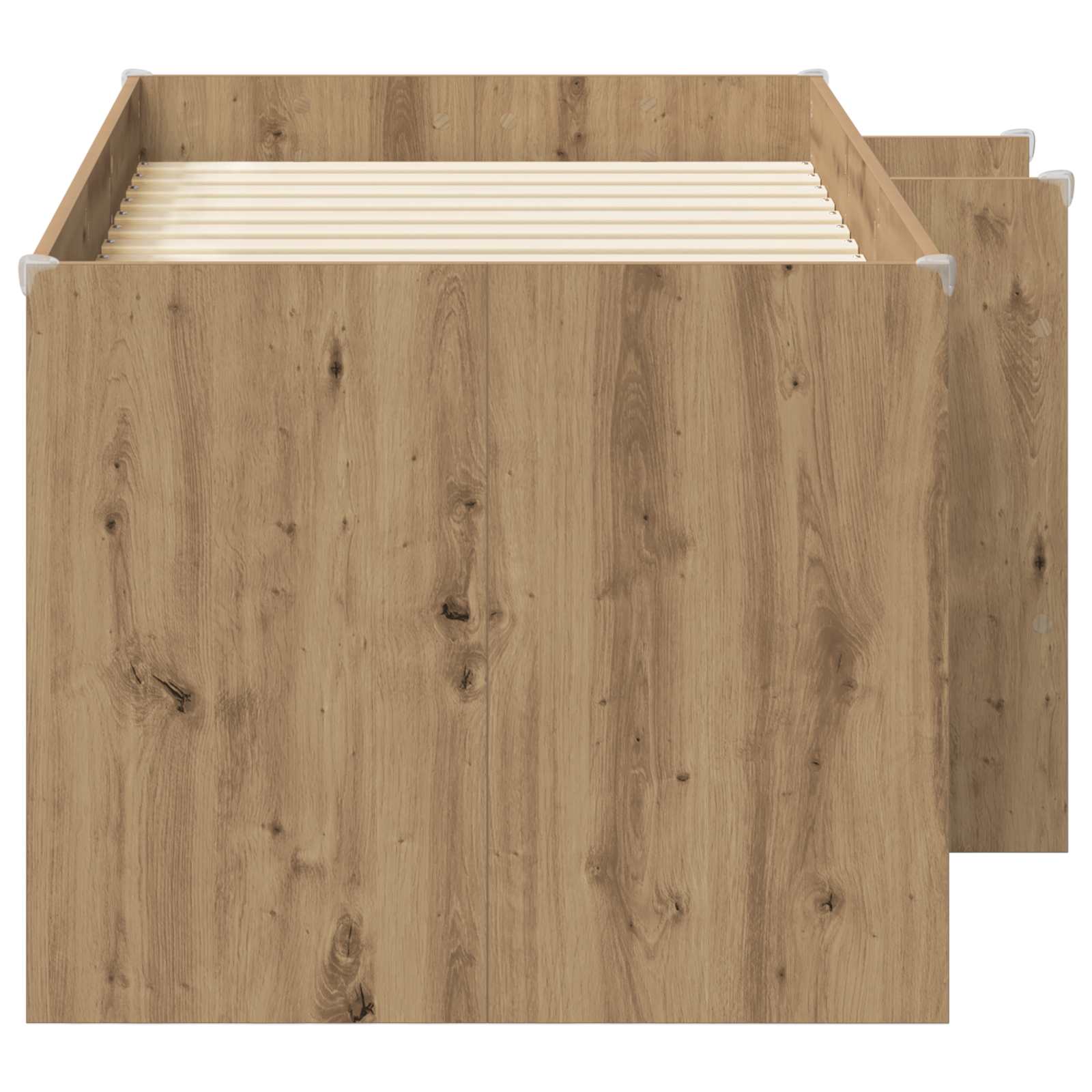 Dětská vysoká postel 2 pcs Dub artisan 163 x 101,1 x 68,5 cm - obrázek 4