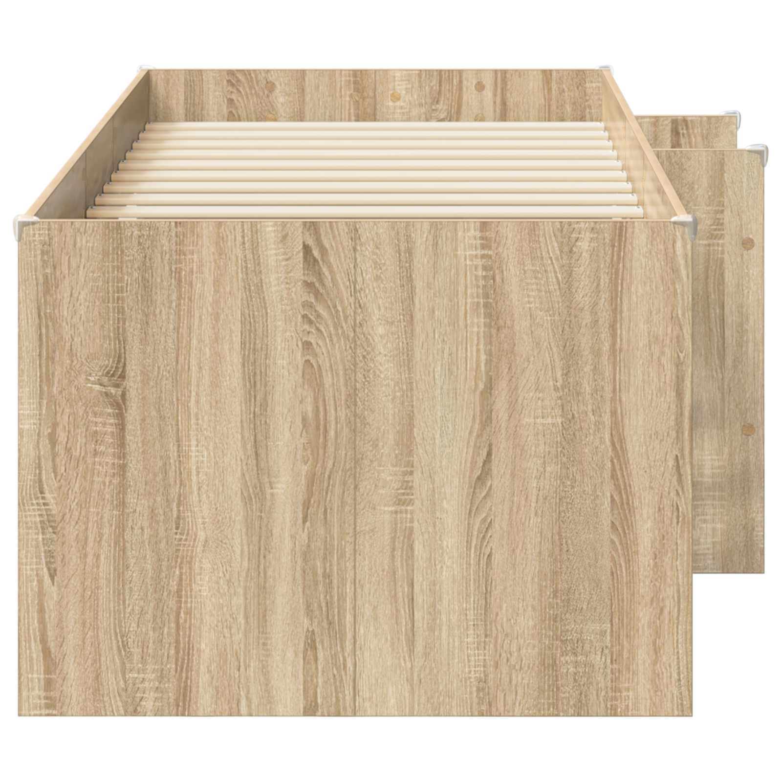 Dětská vysoká postel 2 pcs Dub sonoma 90 x 190 cm - obrázek 4