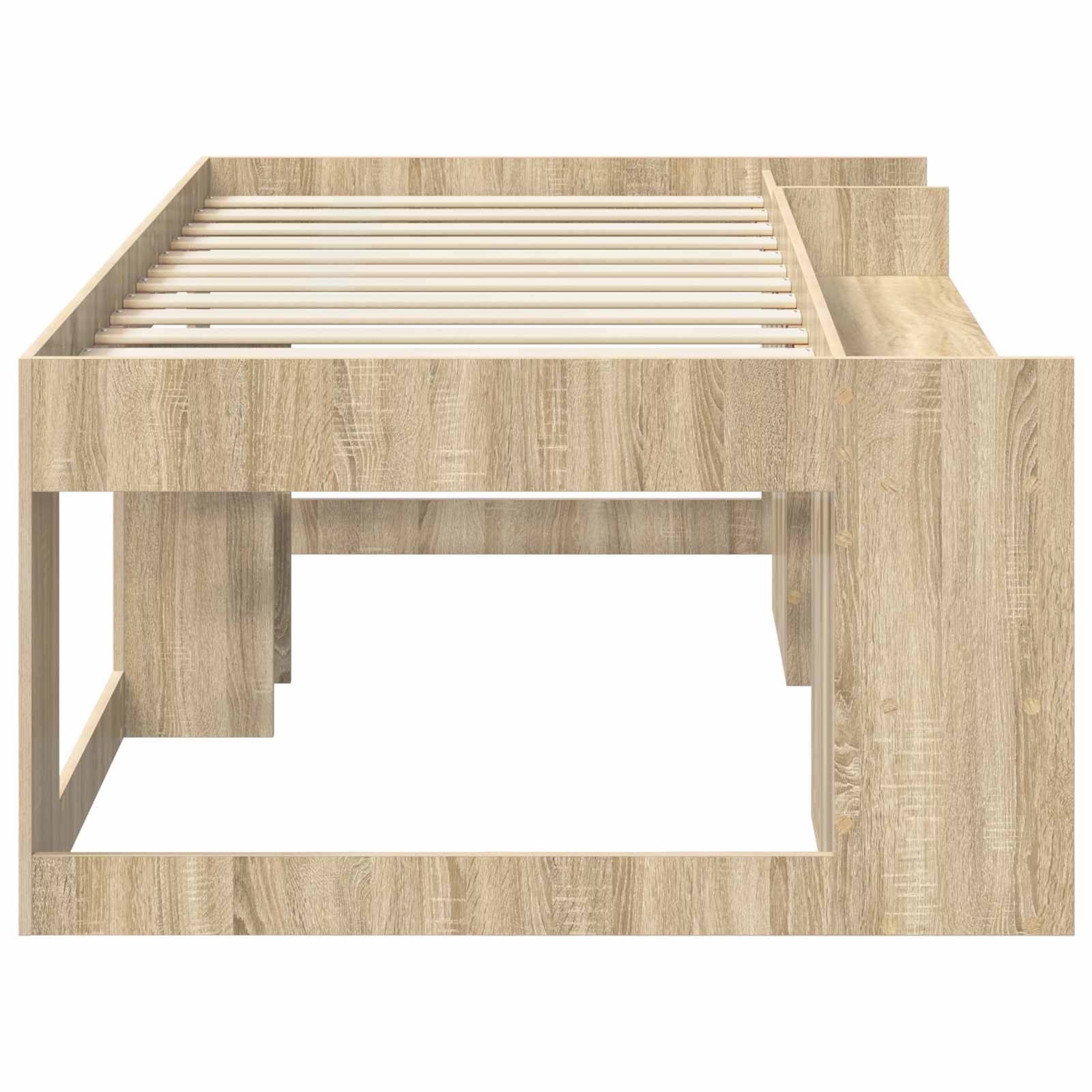 Dětská postel s úložným prostorem Dub sonoma 75 x 190 cm - obrázek 4