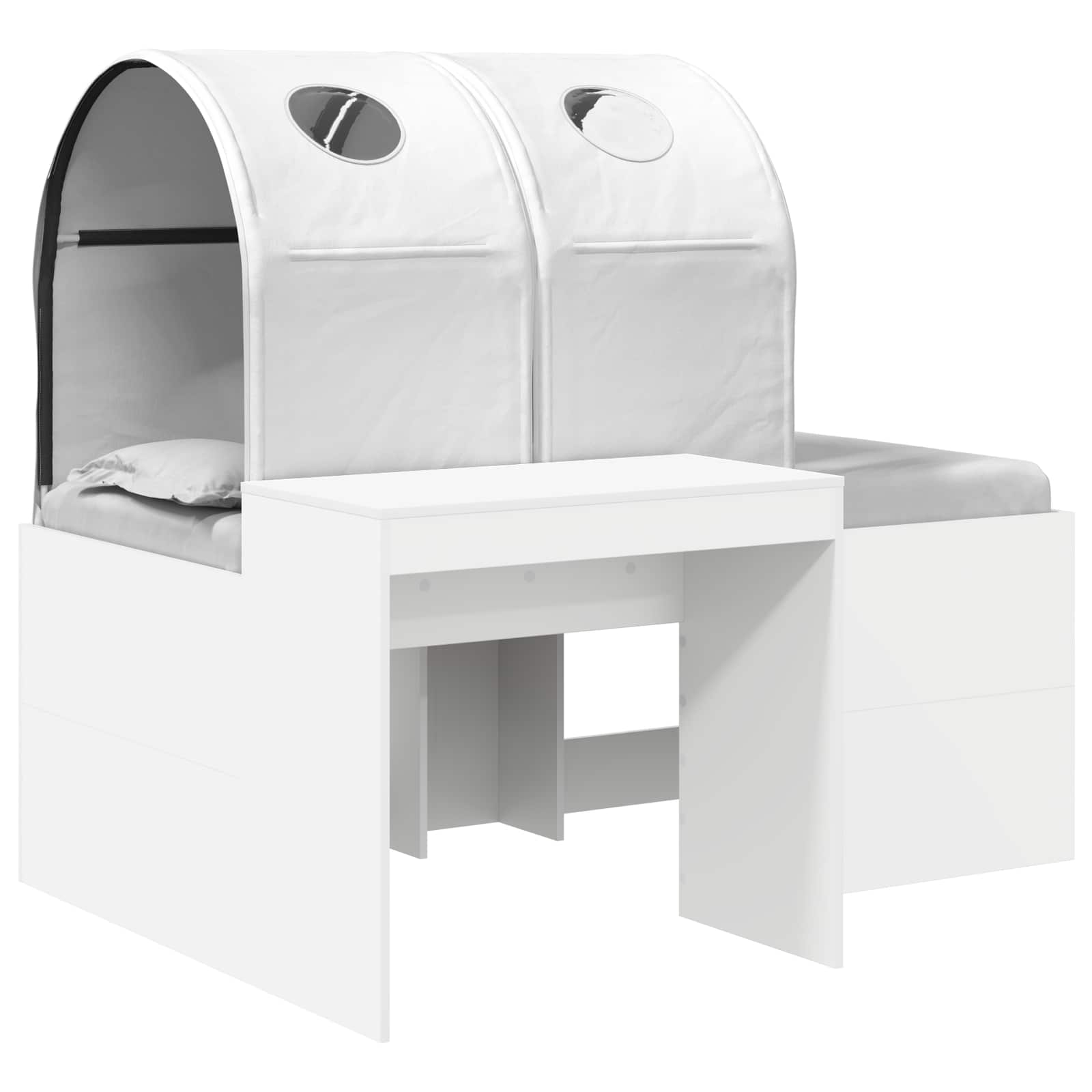 Postel s Tunelem 4 pcs Artisian Dub a Bílá Kompozitní dřevo