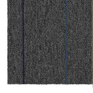 Kobercová dlaždice Středně šedá se pruhy 50 x 50 cm 20 pcs - obrázek 6
