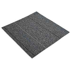vidaXL Vaipplaat Keskmine Hall Ribadega 50 x 50 cm 36 tk