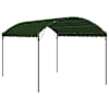 vidaXL Paviljon 4 x 3 x 2,6 m Roheline Pol&uuml;ester ja teras
