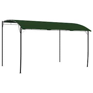 Paviljon 4 x 3 x 2,55 m Zelena Tkanina in aluminij 180