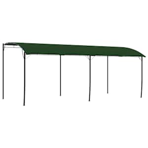 Paviljon 6 x 3 x 2,55 m Zelena Tkanina in aluminij 180