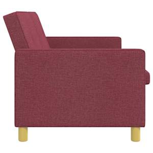 Vysouvací pohovka Víno Červené Textil - obrázek 8