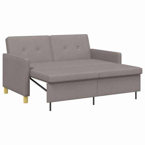 vidaXL V&auml;ljat&otilde;mmatav diivanvoodi Pruunikashall 154 x 94,5 x 80,5 cm