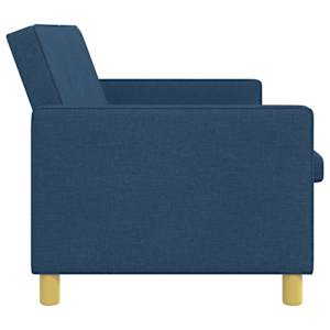 Vysouvací pohovka Modrá Textil - obrázek 8