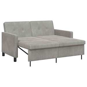 vidaXL Diivanvoodi Helehall 154 x 94,5 x 80,5 cm kangas