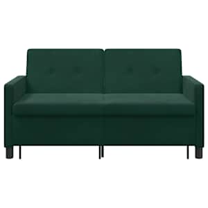 Pohovka na spaní Tmavě zelená Textil - obrázek 7