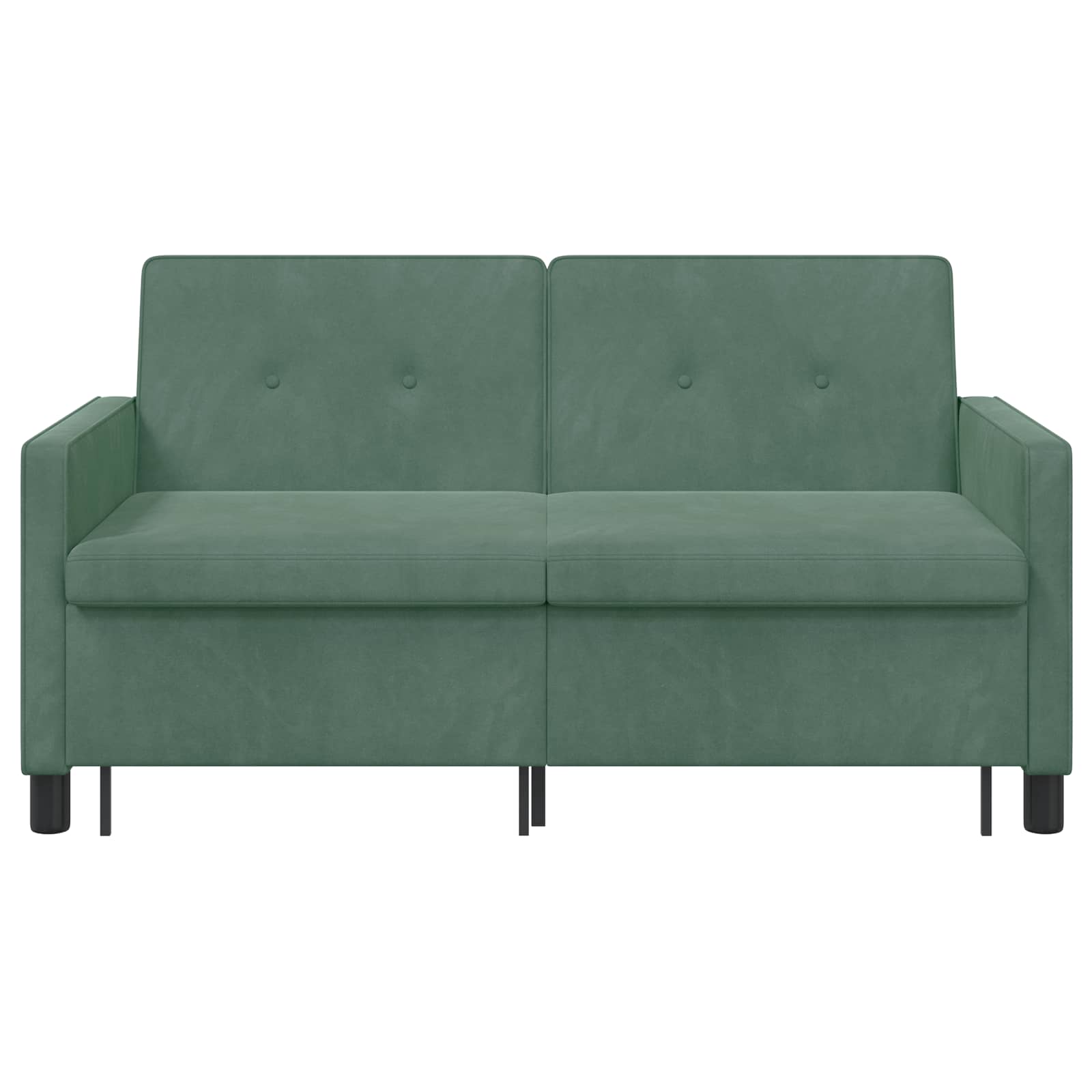 vidaXL Sofa postelja Morsko zelena Blago - slika 7