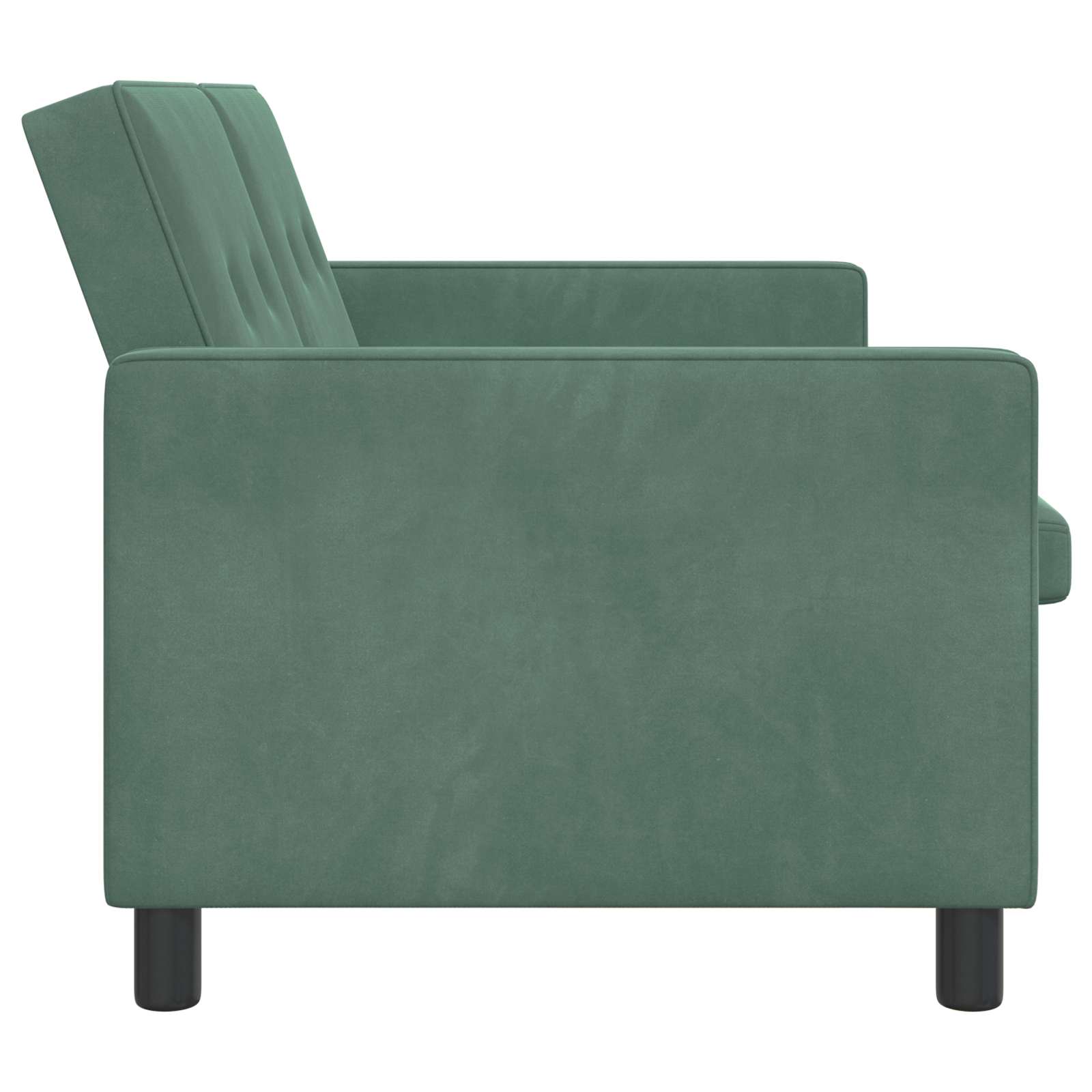 vidaXL Sofa postelja Morsko zelena Blago - slika 8