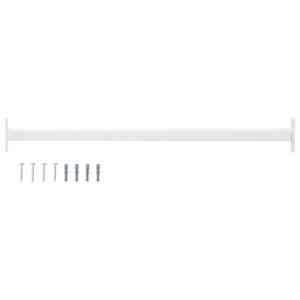 Nastavitelná bezpečnostní tyč do okna Bílý 710 - 1200 mm Ocel - obrázek 1