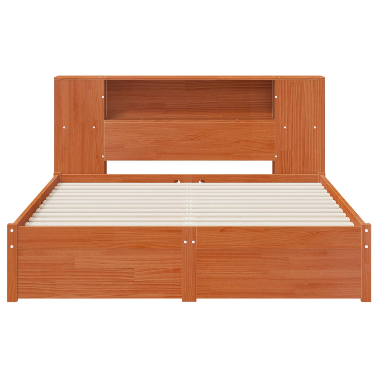 Sängyn runko, jossa on säilytystila pääty päätyllä Vaha ruskea - Image 6