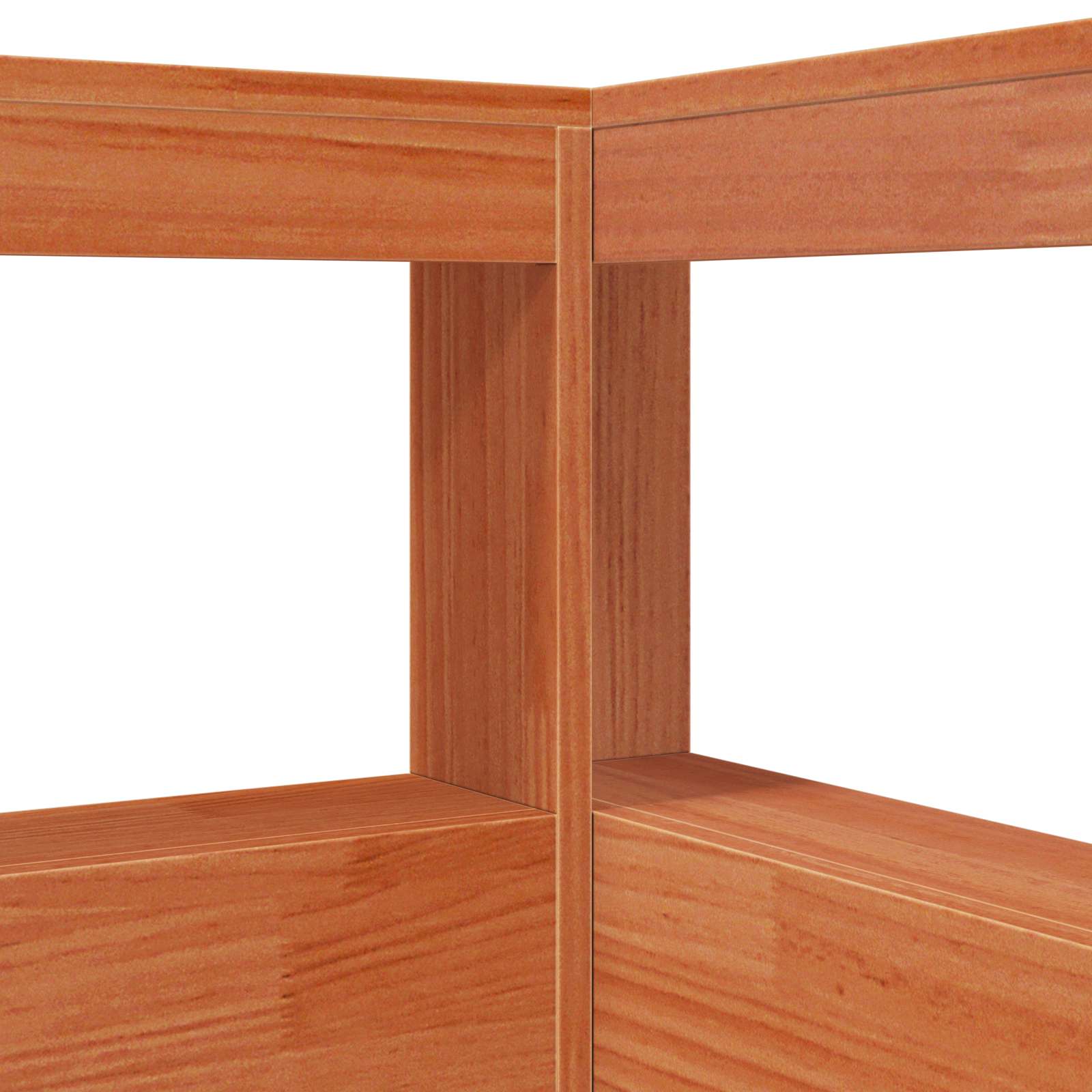 Boekenkast Bed met hoofdeinde met opslag Massief Vurenhout image 9