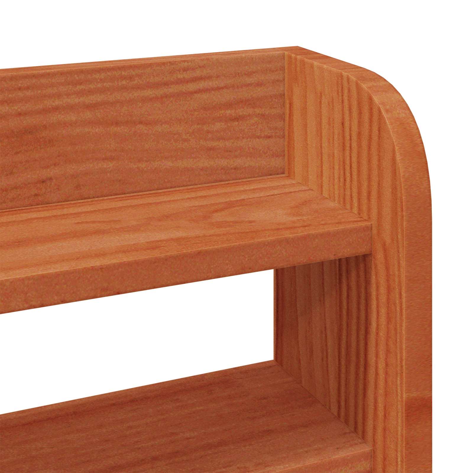 Bedframe met hoofdeinde met opslag Wasbruin Massief Vurenhout image 9