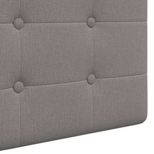 Závěsné čelo postele S LED osvětlením Taupe Textil - obrázek 9