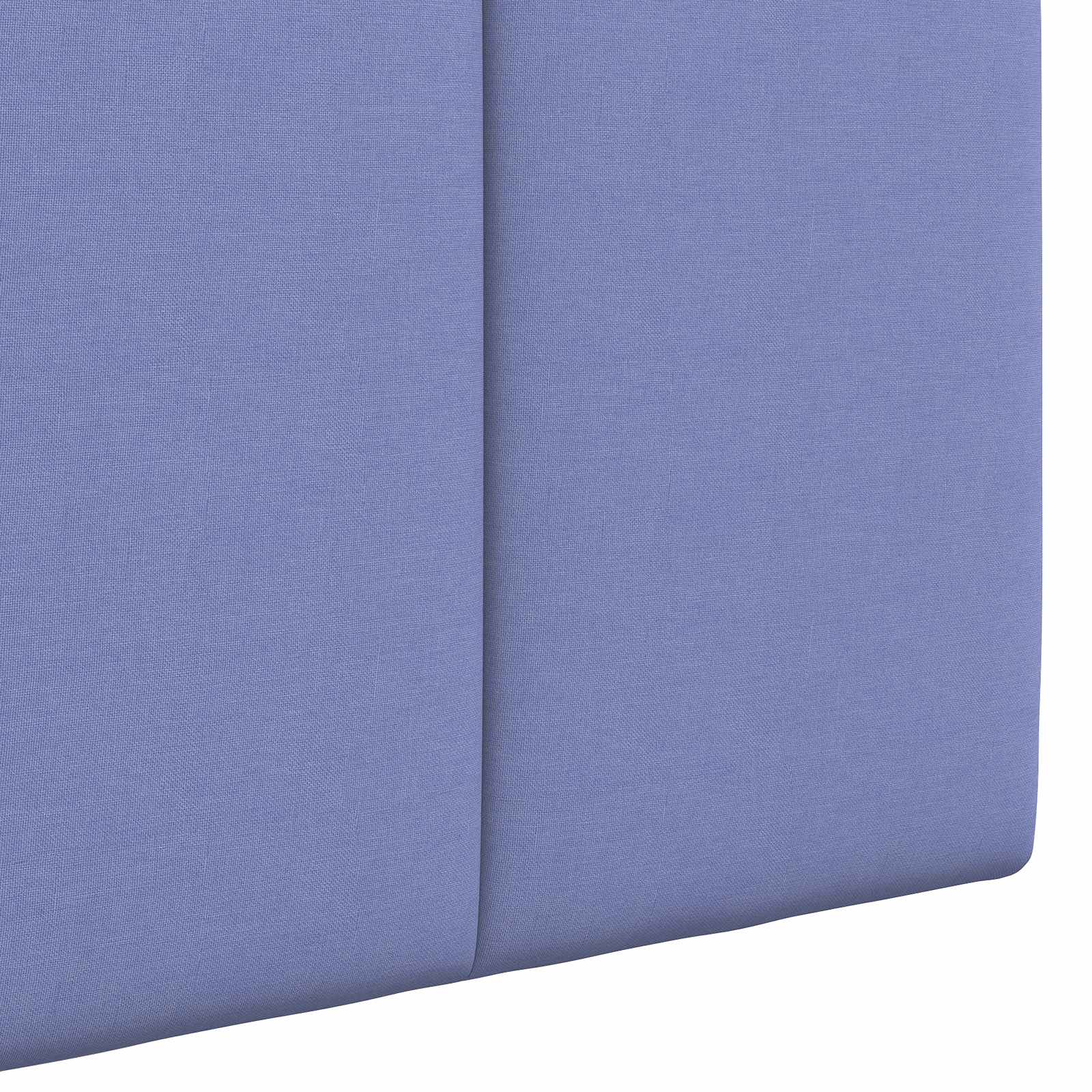 Viseče vzglavje postelje Z LED svetlobo Jeans modra Blago - slika 9