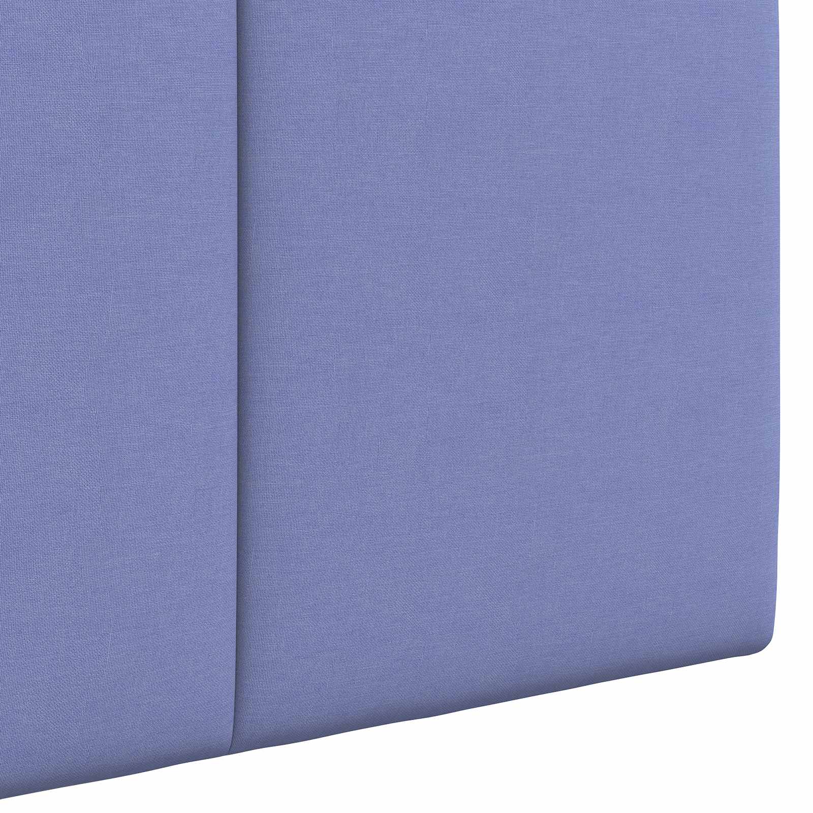 Viseče vzglavje postelje Z LED svetlobo Jeans modra Blago - slika 9