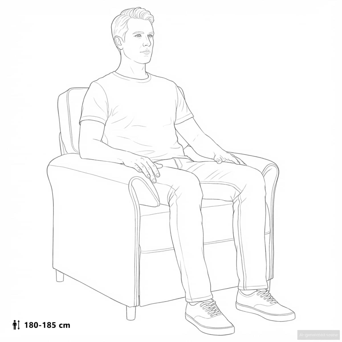 Sofa Sæt 2 stk. Stof - Billede 10