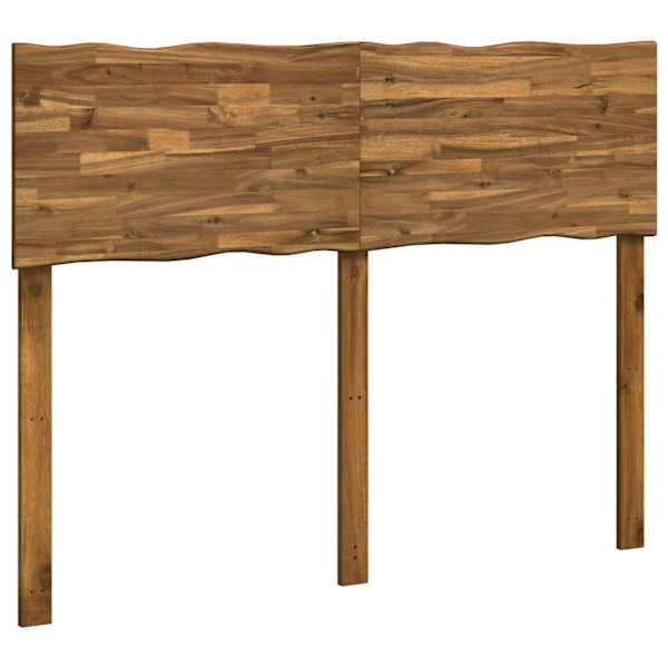vidaXL Naturaalse servaga voodipeats ROSTOCK Naturaalne 150 cm