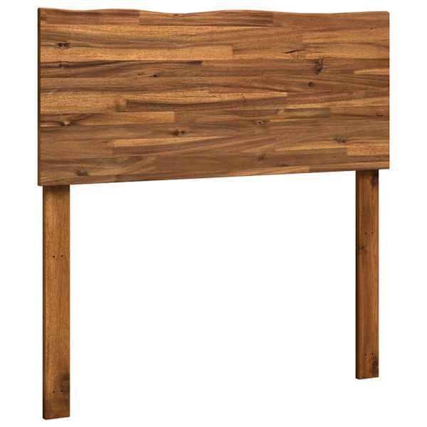 vidaXL Naturaalse servaga voodipeats ROSTOCK Naturaalne 100 cm