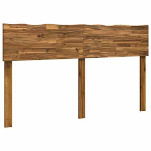 vidaXL Naturaalse servaga voodipeats ROSTOCK Naturaalne 120 cm