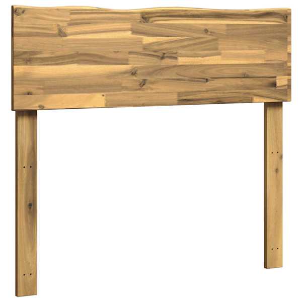 vidaXL Naturaalse servaga voodipeats ROSTOCK Valge 90 cm