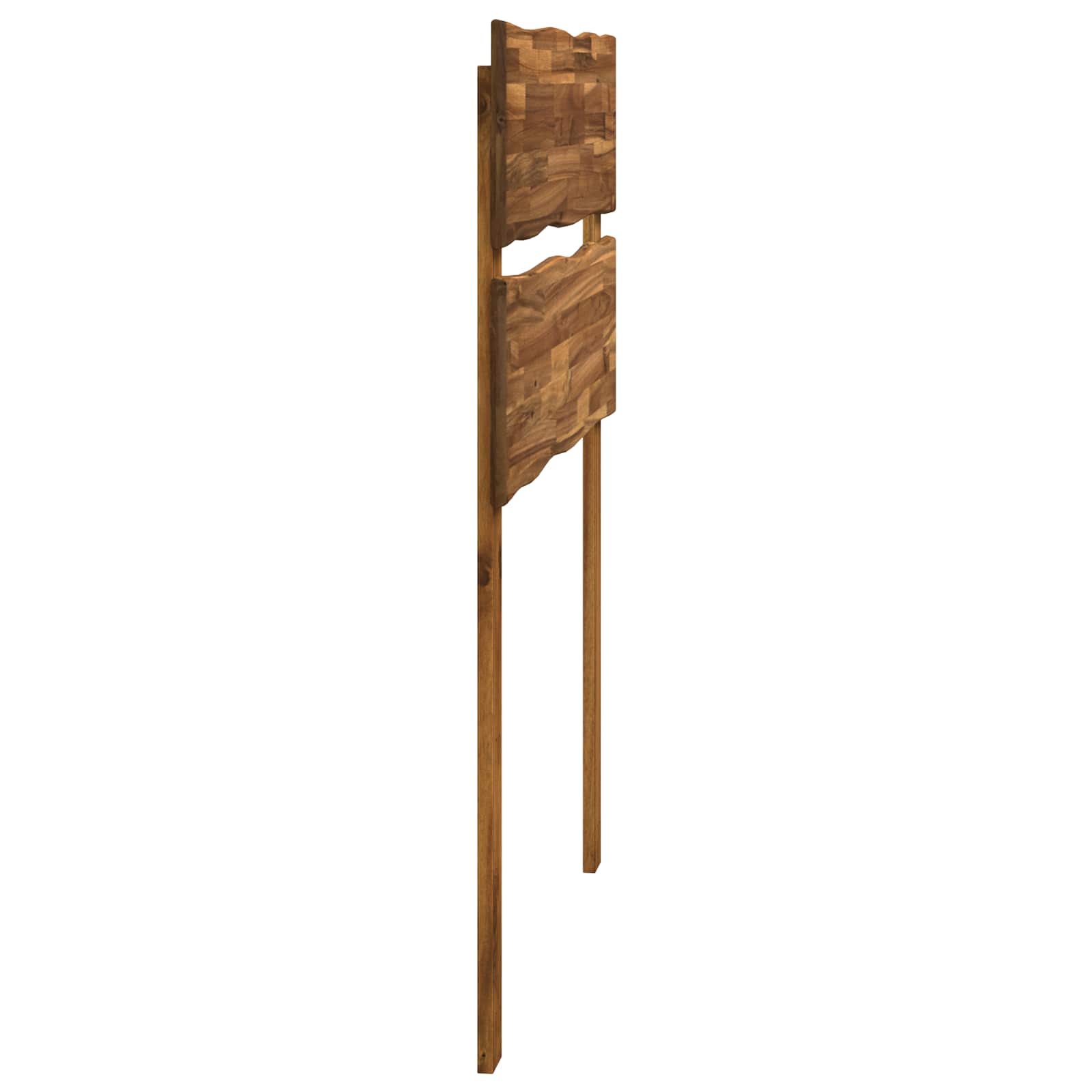 Live Edge Hoofdbord ROSTOCK Naturel 75 cm Massief Acaciahout image 3