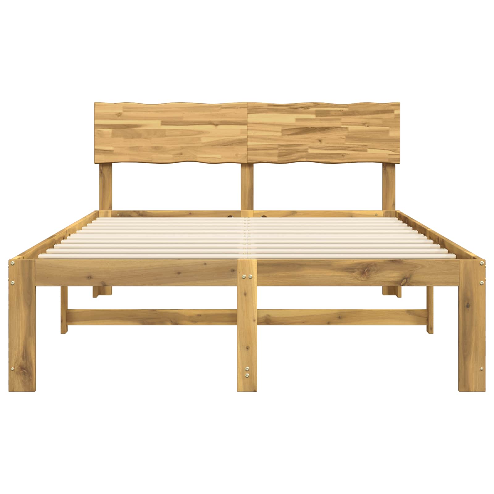 Parivuodekehys päädyn kanssa ROSTOCK valkoinen 4FT6 Double - Image 4