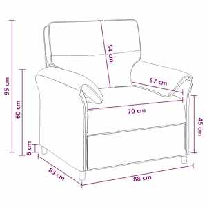 Pohovka 100% polyesterová kovová konstrukce MDF, Překližka - obrázek 8