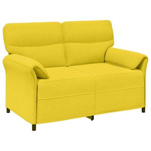 vidaXL Diivan 100% pol&uuml;ester metallraam MDF, Vineer
