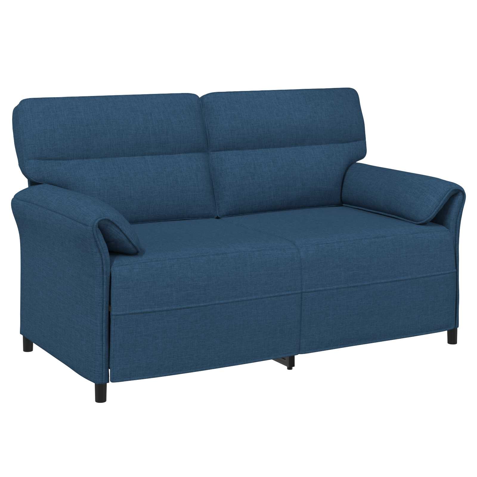VidaXL Bank 100% Polyester Metalen Frame Mdf, Multiplex