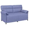 vidaXL 2-kohaline diivan 2-kohaline Jeans sinine 158 x 83 x 95 cm