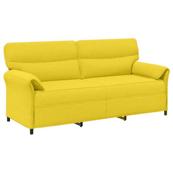 vidaXL Diivan 100% pol&uuml;ester metallraam MDF, Vineer