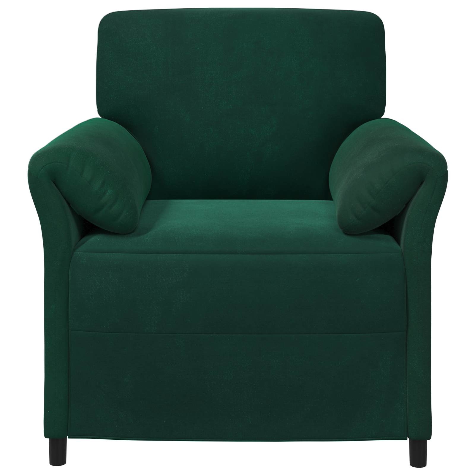 Enosobna sedežna garnitura Temno zelena 88 x 83 x 95 cm Žamet - slika 3