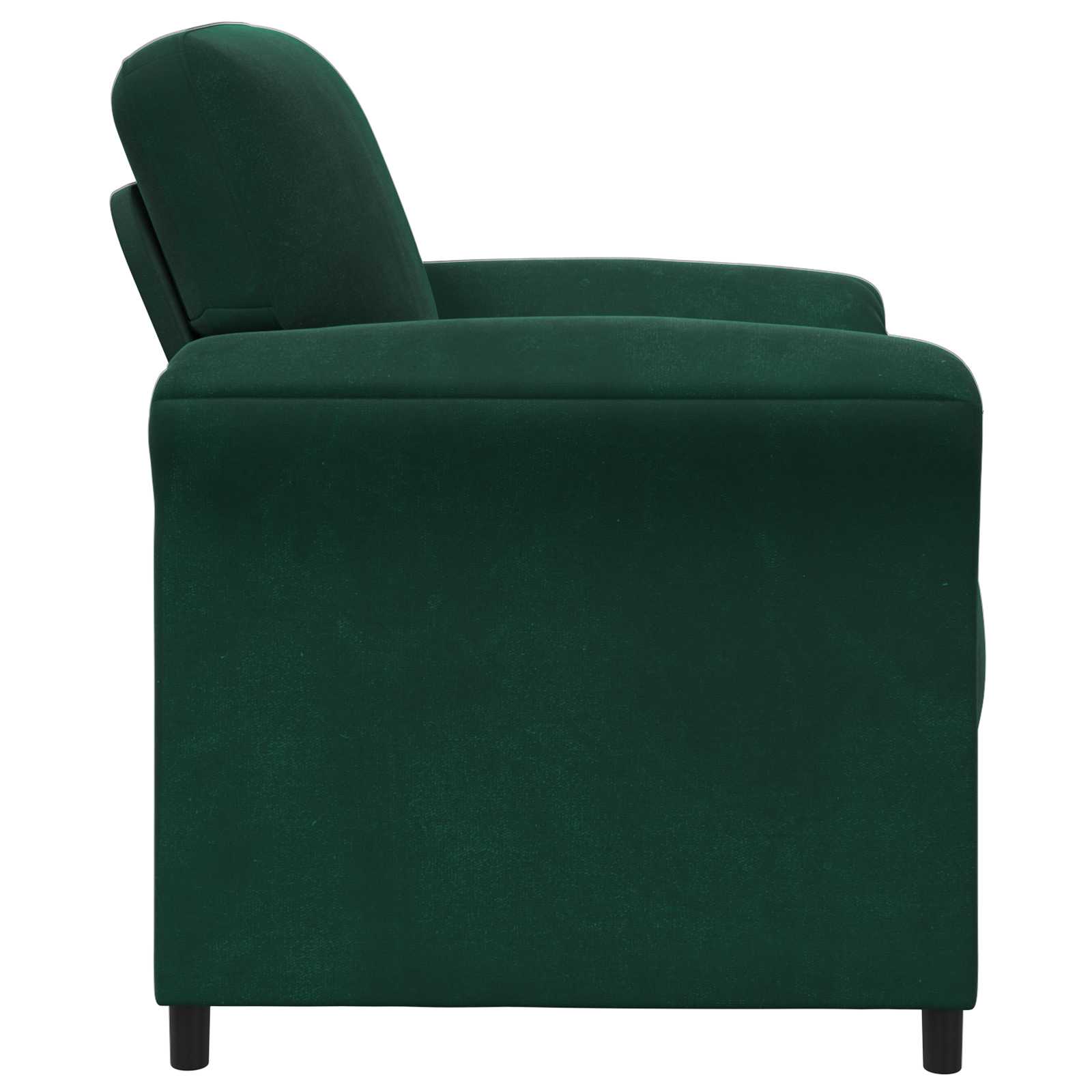 Enosobna sedežna garnitura Temno zelena 88 x 83 x 95 cm Žamet - slika 4