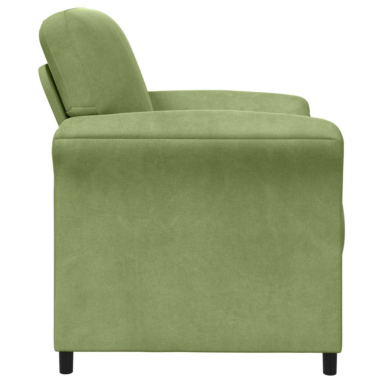 Enosobna sedežna garnitura Svetlo zelena 88 x 83 x 95 cm Žamet - slika 4