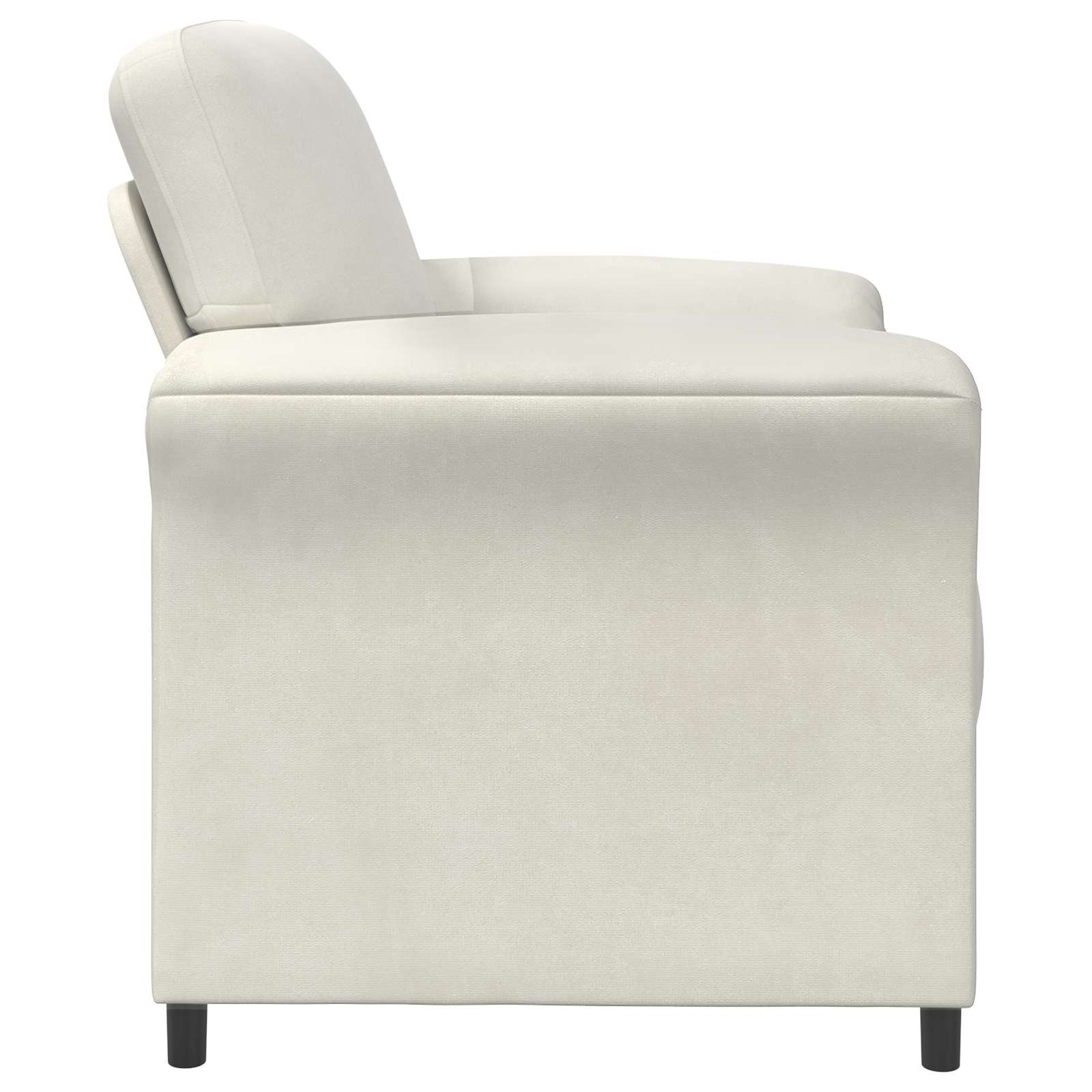 Enosobna sedežna garnitura Krem 88 x 83 x 95 cm Žamet - slika 4