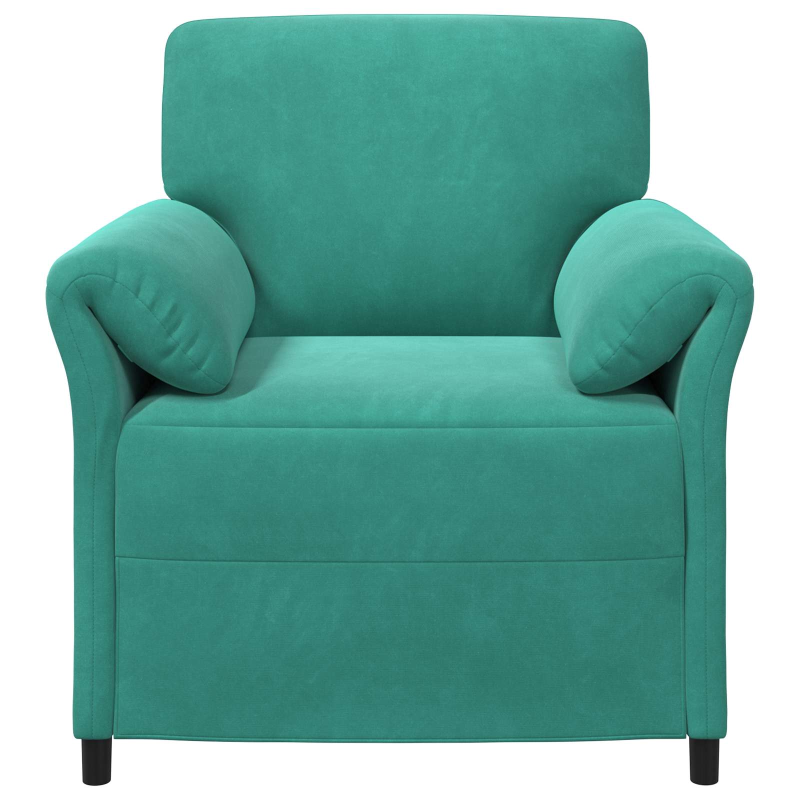 Enosobna sedežna garnitura Turkizna 88 x 83 x 95 cm Žamet - slika 3
