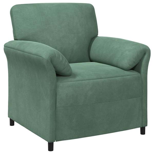 vidaXL &Uuml;hekohtaline diivan Mere Roheline 88 x 83 x 95 cm Samet