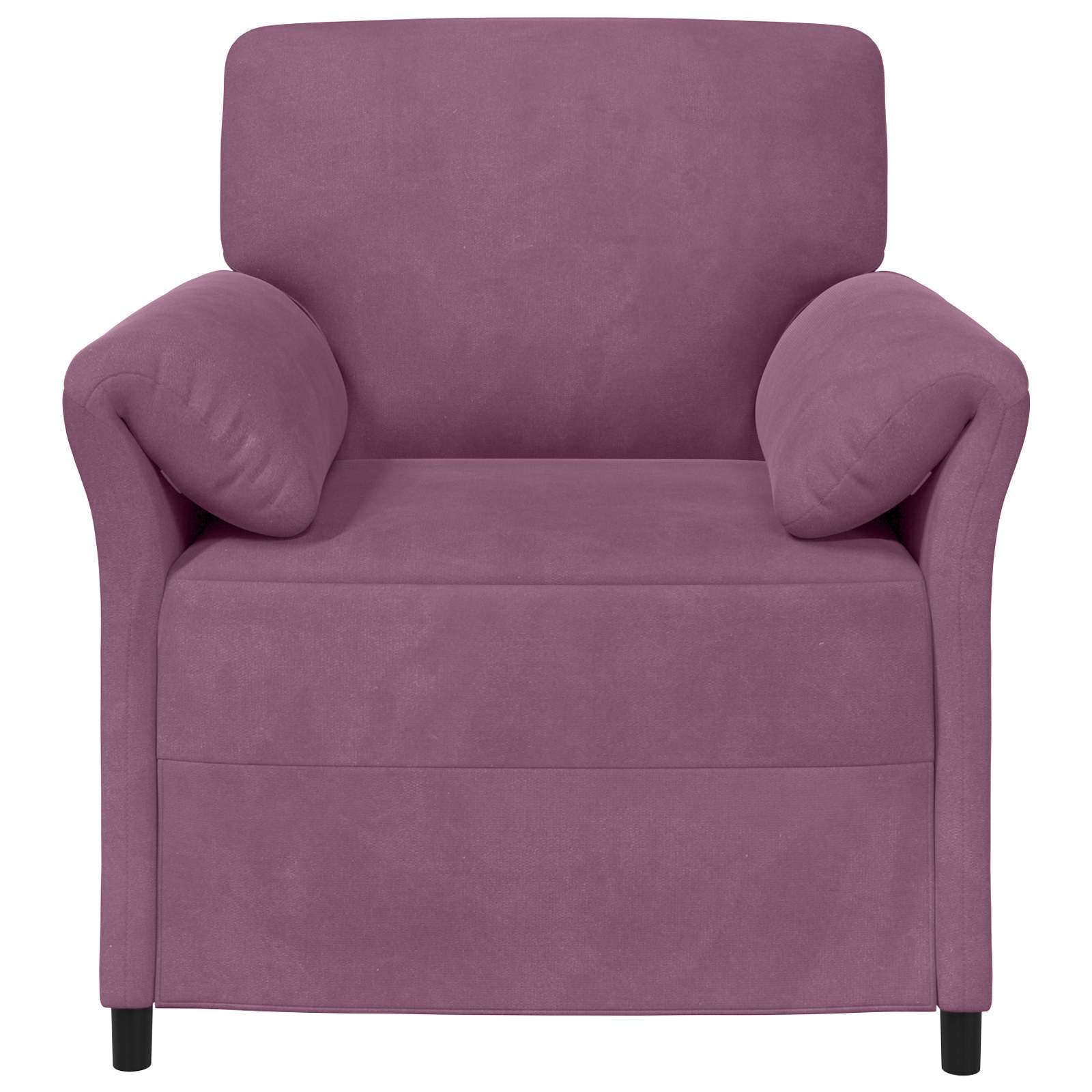 Enosobna sedežna garnitura Vijolična 88 x 83 x 95 cm Žamet - slika 3