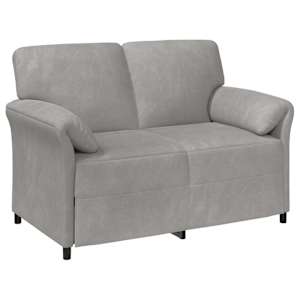 vidaXL 2-kohaline diivan Helehall 138 x 83 x 95 cm Samet