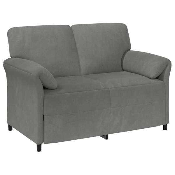 vidaXL 2-kohaline diivan Tumehall 138 x 83 x 95 cm Samet