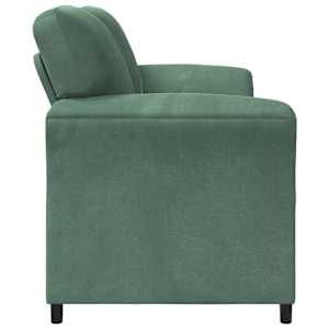Sofa pro dvě osoby Mořská zelená 138 x 83 x 95 cm Samet - obrázek 4