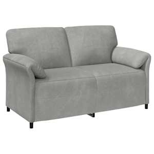 vidaXL 2-kohaline diivan Helehall 158 x 83 x 95 cm Samet