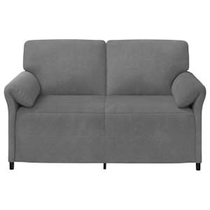 Sofa pro dvě osoby Tmavě šedá 158 x 83 x 95 cm Samet - obrázek 3